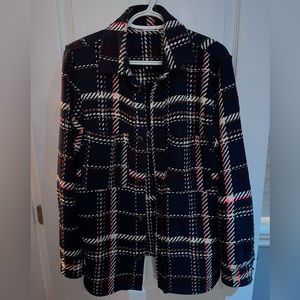 Zara Men’s M plaid heavyweight overshirt